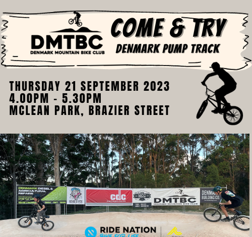 Come and Try – Denmark Pump Track